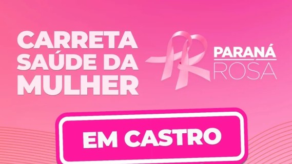 Carreta Saúde da Mulher - Paraná Rosa 2025